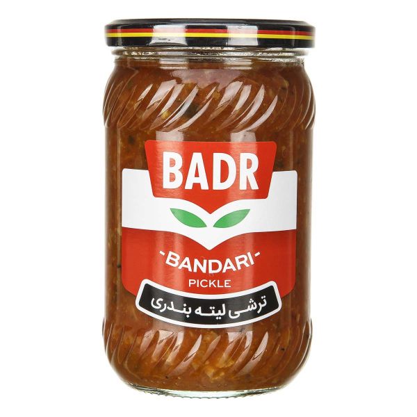 ترشی لیته بندری 630 گرمی بدر
