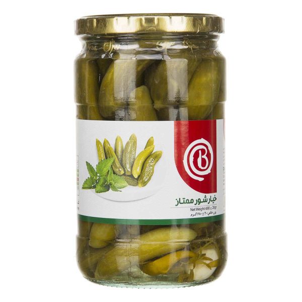 خیارشور ممتاز 680 گرمی بیژن