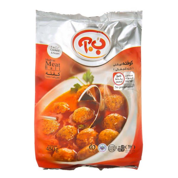 کوفته خورشتی نیمه آماده 450 گرمی ب.آ