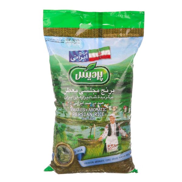 برنج مجلسی معطر 5 کیلویی پردیس
