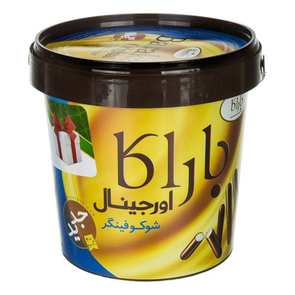 بیسکویت شوکو فینگر 400 گرمی باراکا