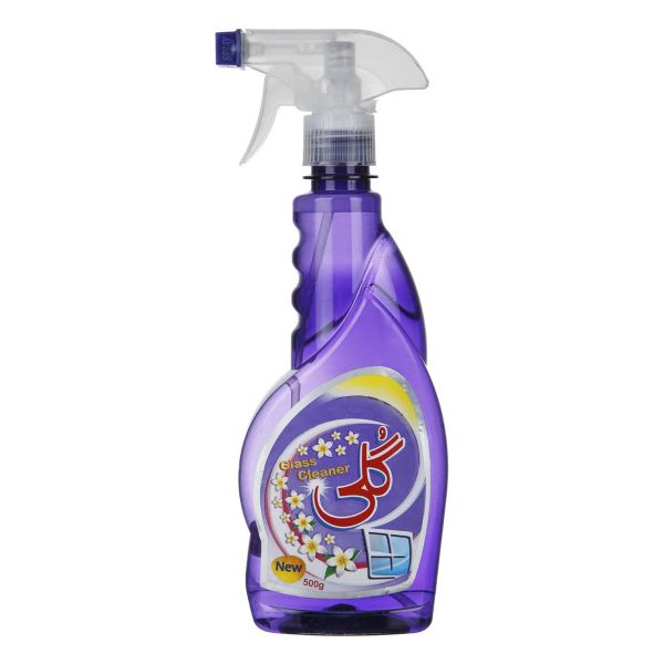 شیشه پاک کن بنفش 500 گرمی گلی
