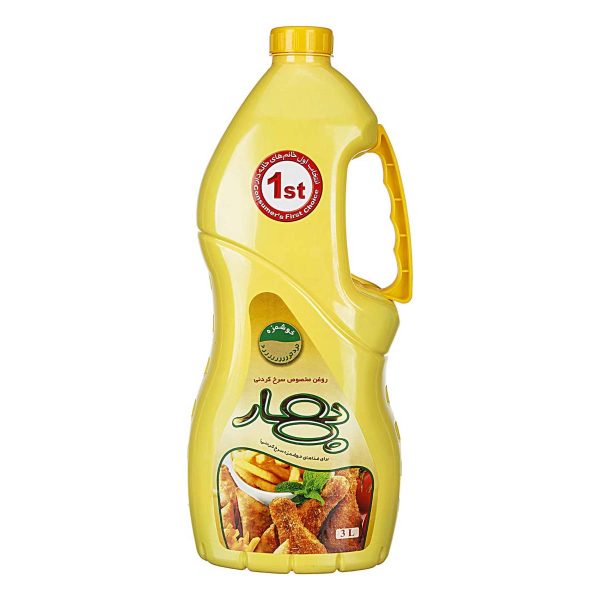 روغن مخصوص سرخ کردنی 3000 میلی‌لیتری بهار