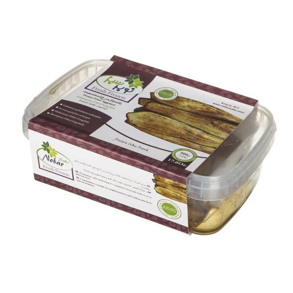 بادمجان سرخ شده منجمد 500 گرمی نوبر‌سبز