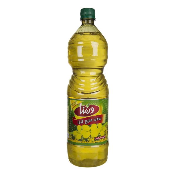 روغن مایع کلزا 1500 میلی‌لیتری ورینا