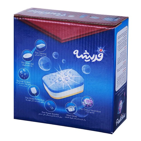 قرص ماشین ظرفشویی 7 کاره 25 عددی فدیشه