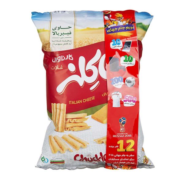 چیپس غلات کارناوال پنیر چاکلز