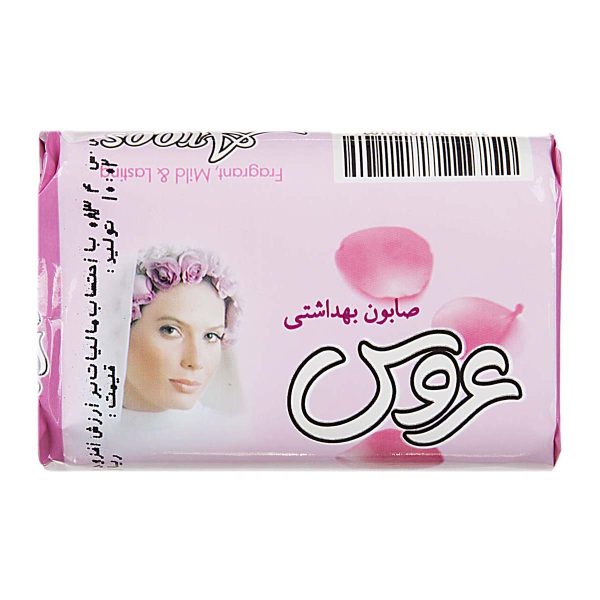 صابون آرایشی بهداشتی صورتی 75 گرمی عروس