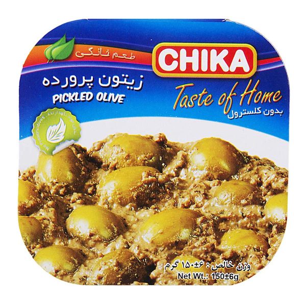 زیتون پرورده 150 گرمی چیکا
