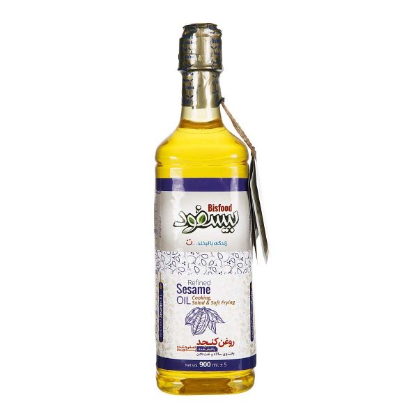 روغن کنجد بی بو 900 میلی‌لیتری بیسفود