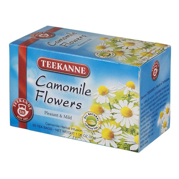 دمنوش گیاهی کیسه‌ای بابونه 20 عددی تی‌کانه