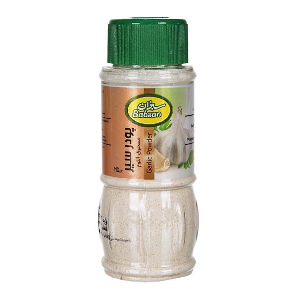 پودر سیر 110 گرمی سبزان
