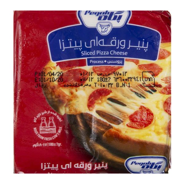 پنیر پیتزا 180 گرمی پگاه