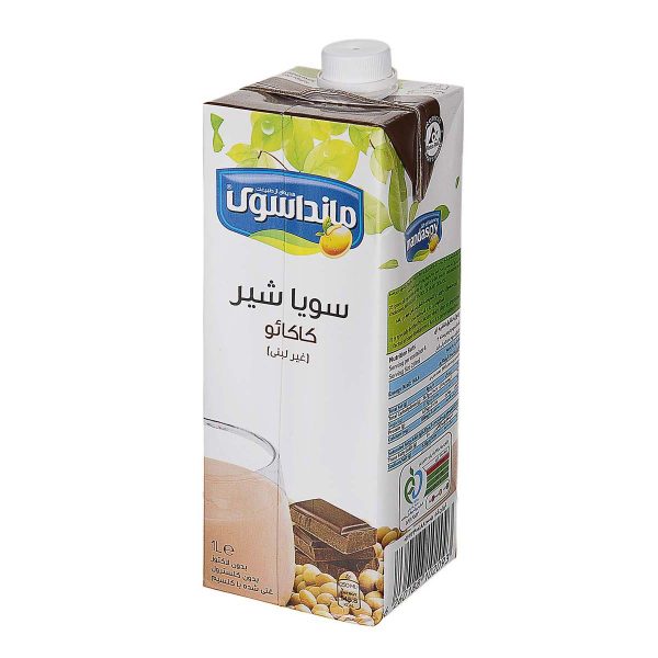 شیر سویا فرادما با طعم کاکائو 1000 میلی‌لیتری مانداسوی