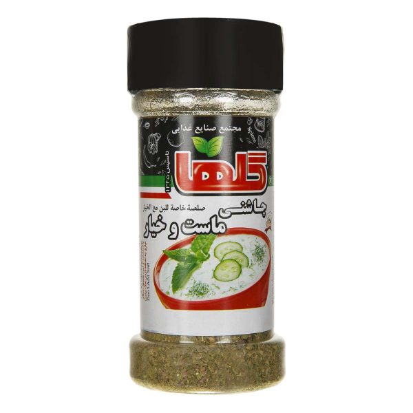 چاشنی ماست و خیار 70 گرمی گلها