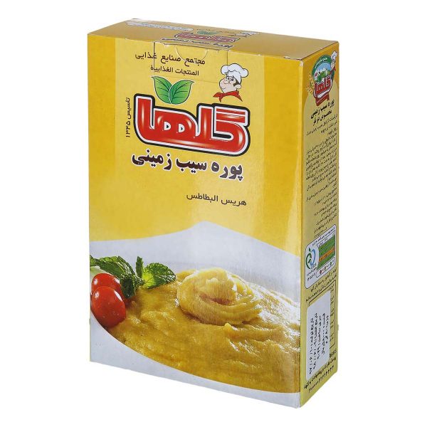 پودر پوره سیب زمینی 80 گرمی گلها