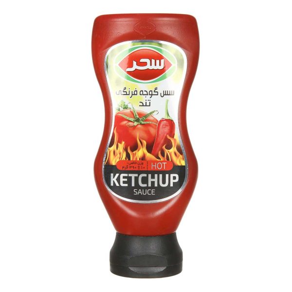 سس گوجه فرنگی تند 390 گرمی سحر