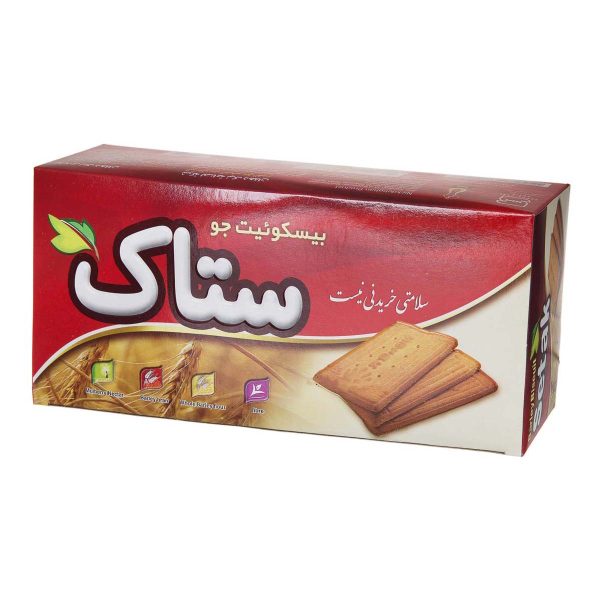 بیسکویت جو 700 گرمی ستاک