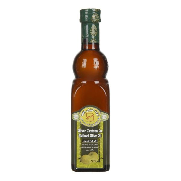 روغن زیتون تصفیه شده 250 میلی‌لیتری قزل‌اوزن