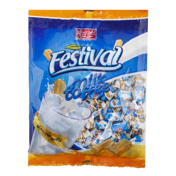 تافی شیری 500 گرمی شیرین‌عسل