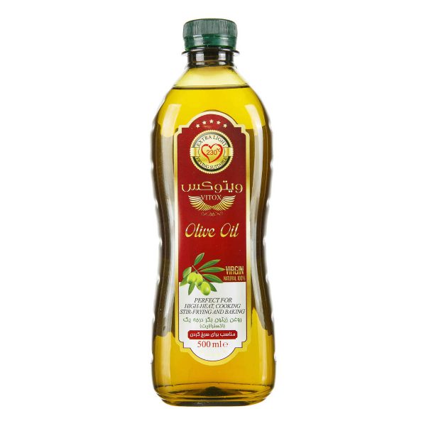 روغن زیتون بکر سرخ کردنی 500 میلی لیتری ویتوکس