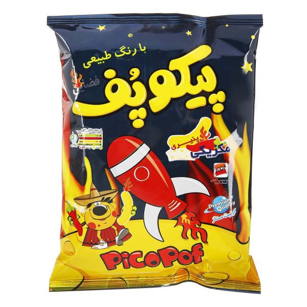 اسنک پنیری 50 گرمی پیکوپف