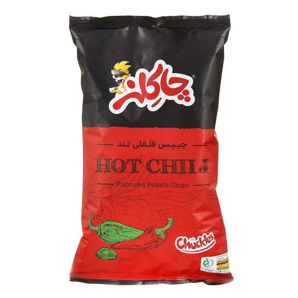 چیپس فلفلی تند 80 گرمی چاکلز