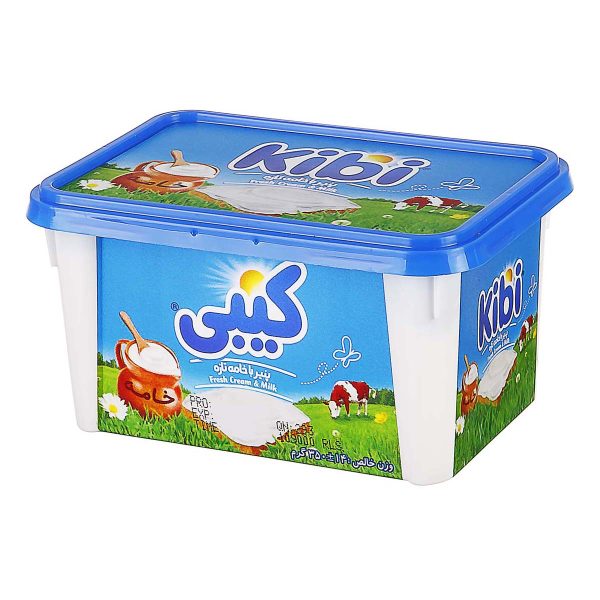 پنیر خامه‌ای 350 گرمی کیبی
