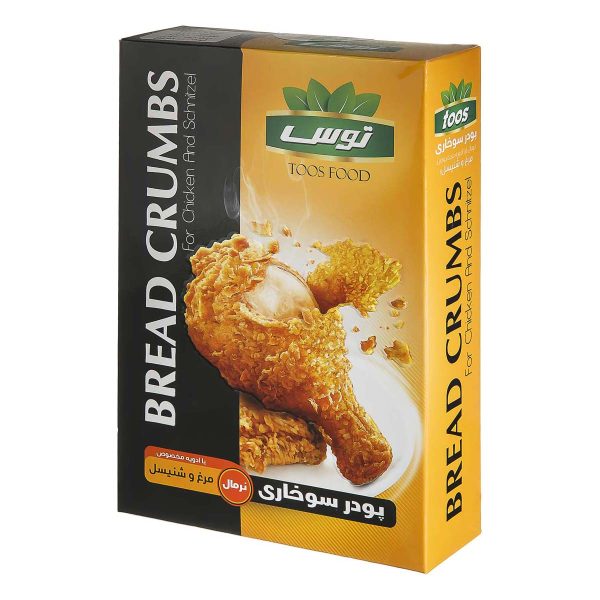 پودر سوخاری نرمال با ادویه مخصوص مرغ و شنیسل 200 گرمی توس
