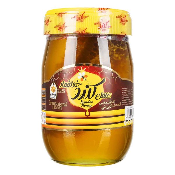 عسل با موم 1300 گرمی کندو خوانسار