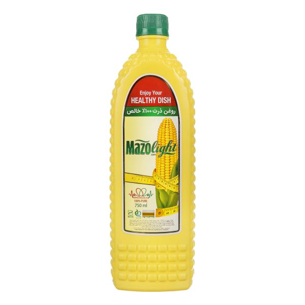 روغن ذرت 750 میلی لیتری مازولایت