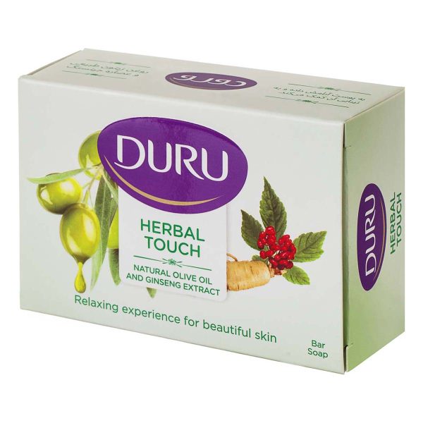 صابون آرایشی حاوی روغن زیتون و عصاره جینسنگ 120 گرمی دورو