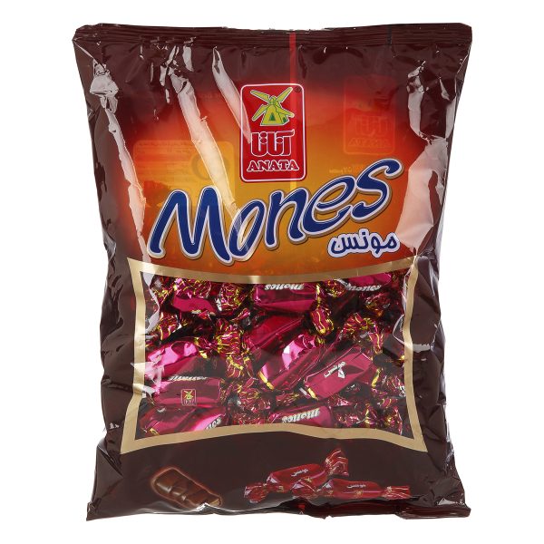 تافی دولایه با روکش کاکائویی مونس 750 گرمی آناتا