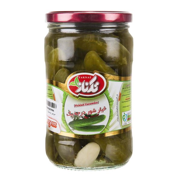 خیارشور درجه یک 680 گرمی تکناز