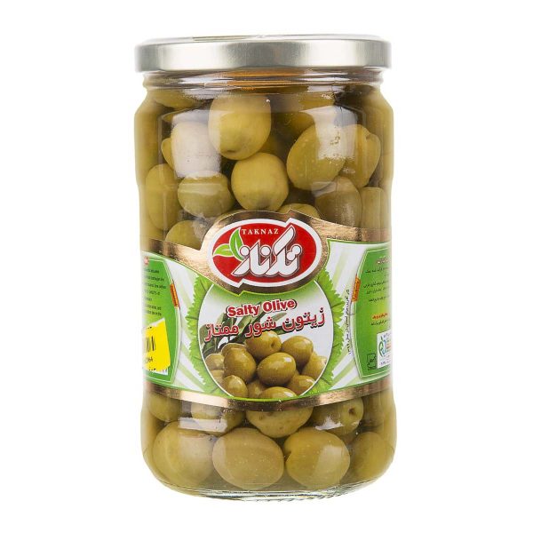 زیتون شور ممتاز 670 گرمی تکناز