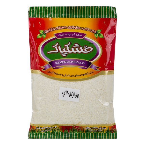 پودر نارگیل 120 گرمی خشکپاک