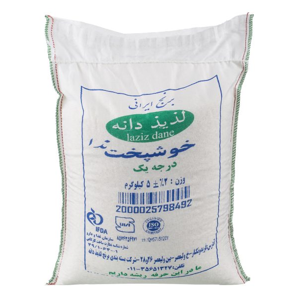 برنج خوشپخت ندا 5 کیلویی لذیذ دانه
