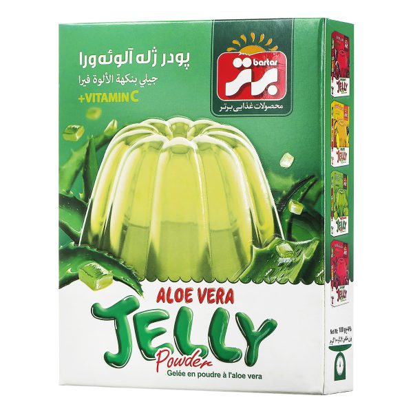 پودر ژله با طعم آلوئه ورا 100 گرمی برتر