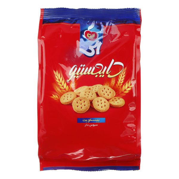 بیسکویت سبوس دار دایجستیو 180 گرمی لینا