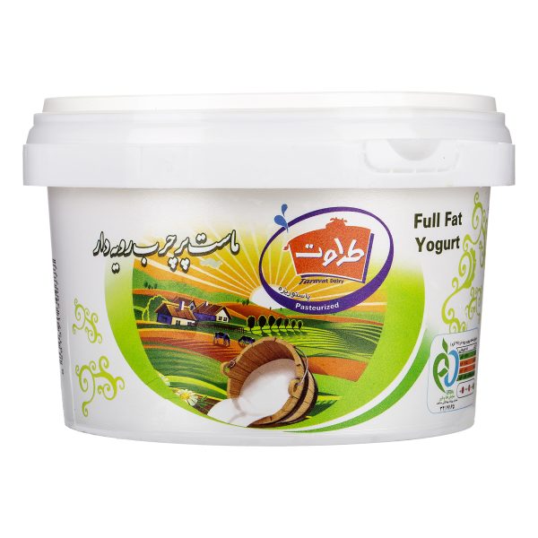 ماست پر چرب رویه دار 900 گرمی طراوت
