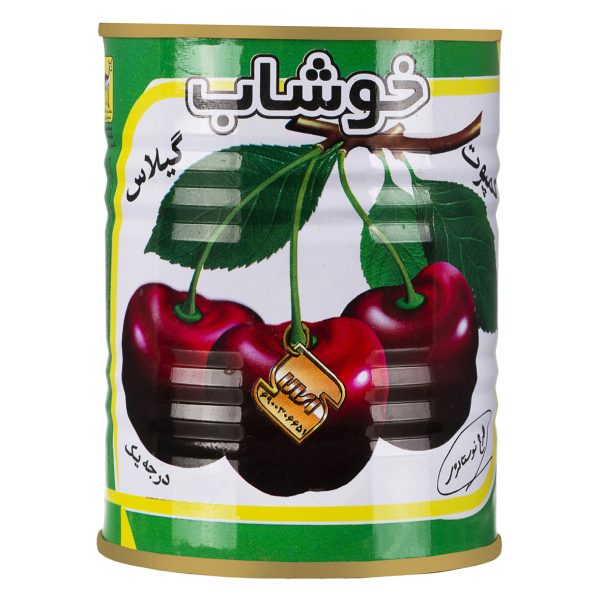 کمپوت گیلاس 350 گرمی خوشاب