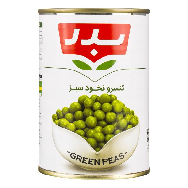 کنسرو نخود سبز 430 گرمی بدر