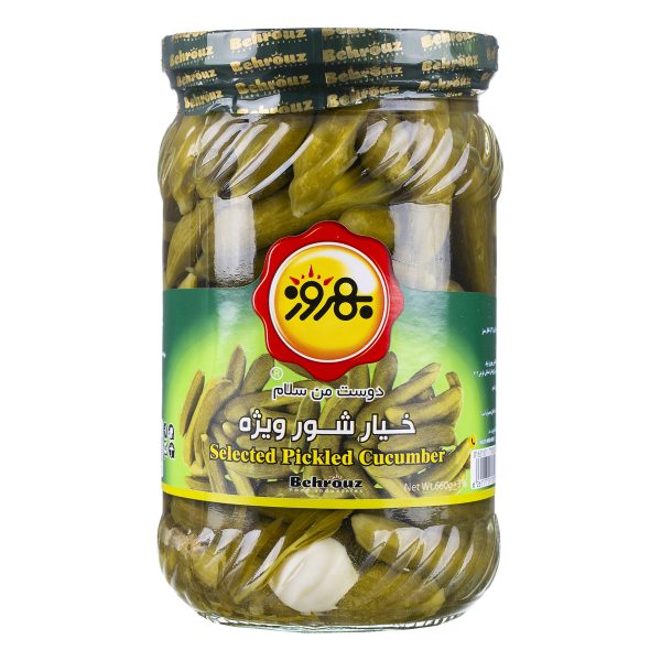 خيار‌شور ويژه 660 گرمی بهروز