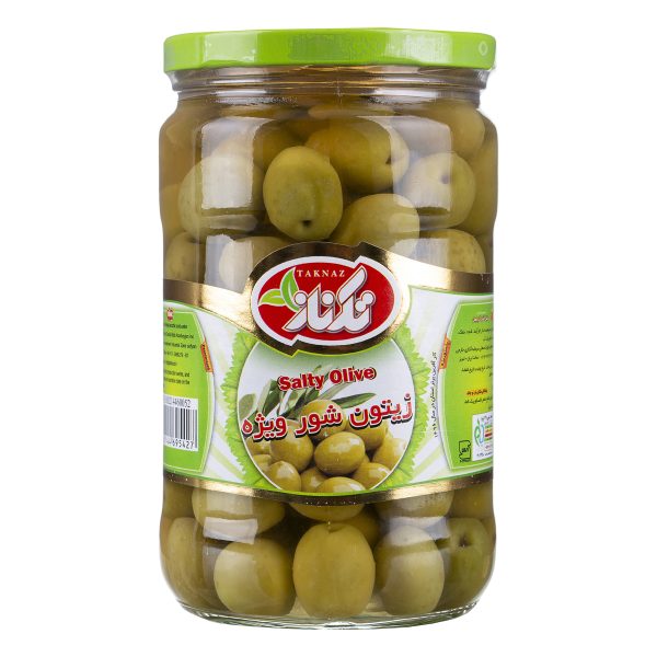 زیتون شور ویژه 670 گرمی تکناز