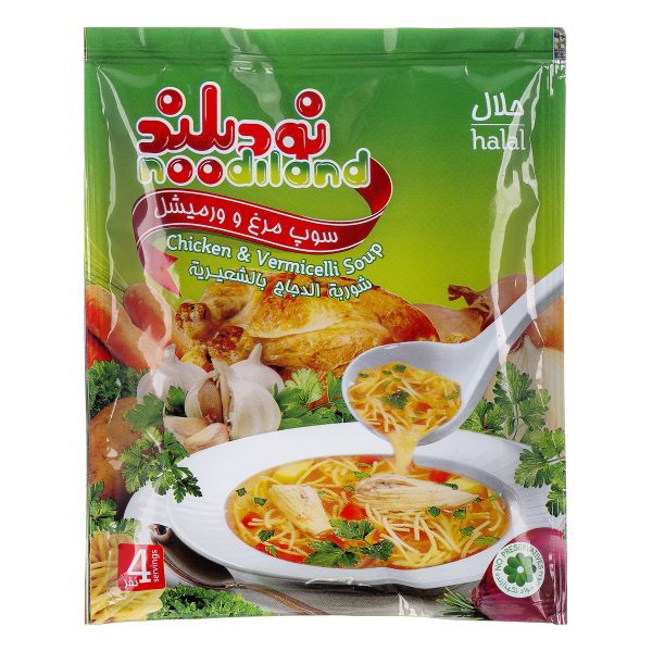 سوپ مرغ و ورمیشل 65 گرمی نودیلند