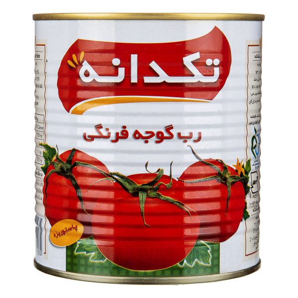 رب گوجه فرنگی 800 گرمی تکدانه