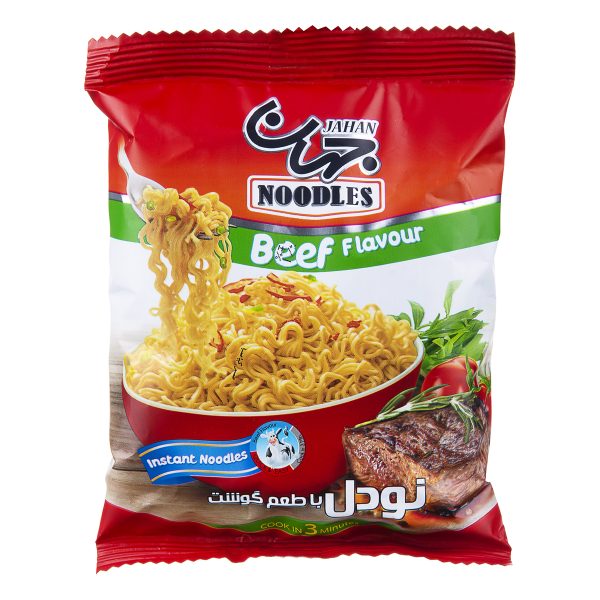 نودل با طعم گوشت 75 گرمی جهان