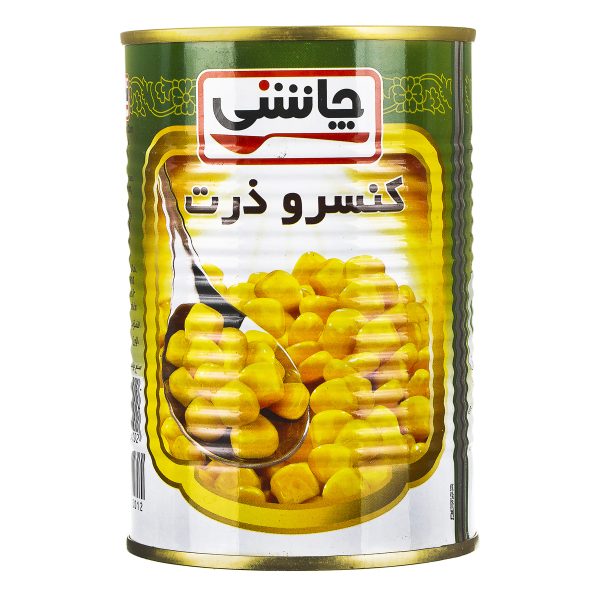 کنسرو ذرت شیرین 430 گرمی چاشنی