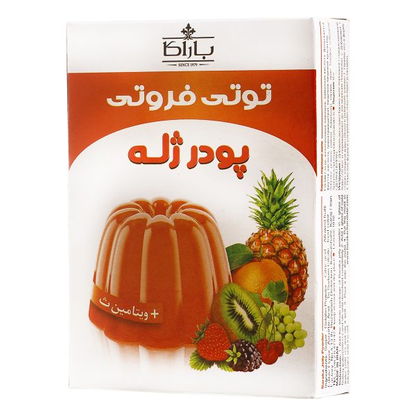 پودر ژله توتی فروتی 100 گرمی باراکا