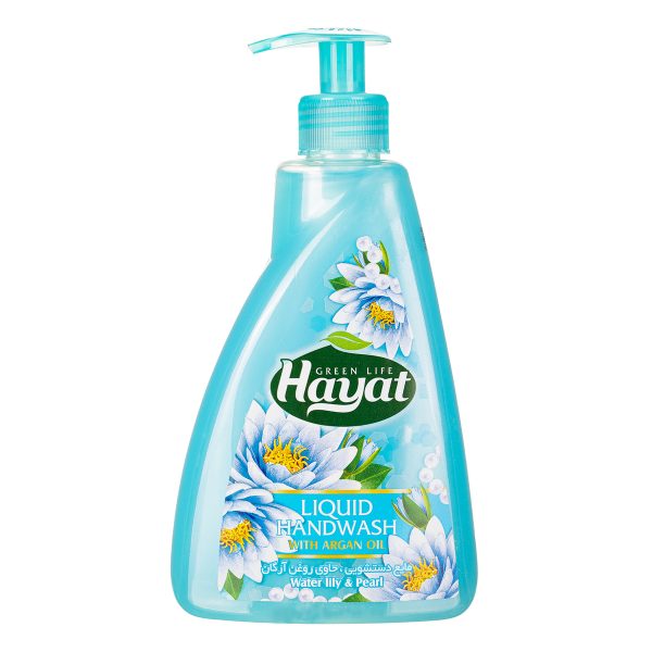 مایع دستشویی حاوی روغن آرگان 450 میلی لیتری حیات